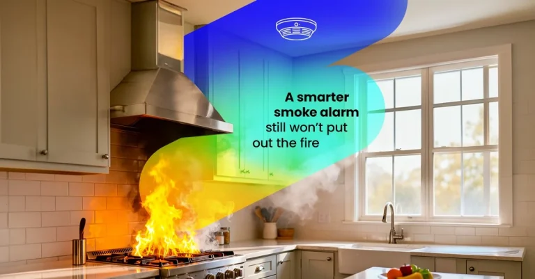 Ad 14 a smarter smoke alarm still wont put out the fire