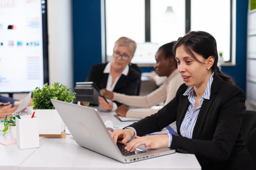 Business IT consultant configuring Office 365 services for a Christchurch business in New Zealand